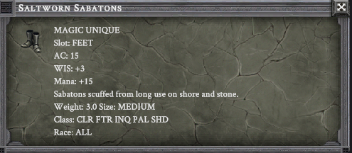 SALTWORN SABATONS item card